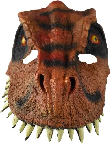 Vista 2 de Máscara de dinosaurio de espuma accesorio para disfraz