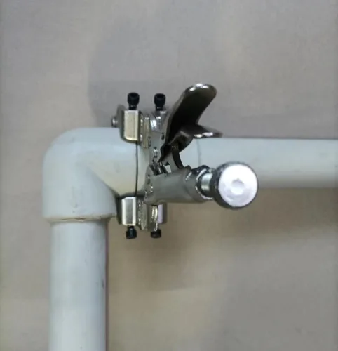 Vista 3 de Abrazadera de C con Candado para Tubo y Tubo con 4 Almohadillas Pinza de Ajuste para Soldadura Carpintería 11'' Herramientas de Alineación de Tubo