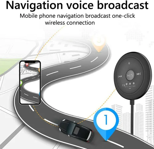 Vista 6 de Reproductor de MP3 para coche Receptor transmisor FM inalámbrico manos libres llamada función de memoria TF tarjeta U disco AUX Player