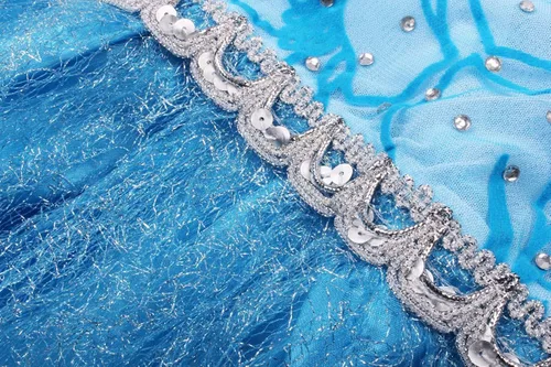 Vista 6 de JerrisApparel Princess Dress Queen Costume Cosplay Dress Up with Accessories