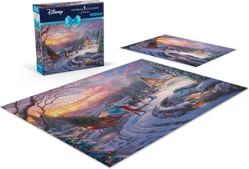 Vista 4 de Ceaco - Thomas Kinkade Disney - Cenicienta - Rompecabezas de 1000 piezas