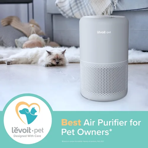 Vista 3 de LEVOIT Purificadores de aire para mascotas y dormitorio hogar (Core P350, Core Mini)