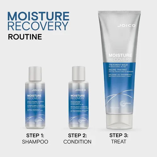 Vista 6 de Joico Moisture Recovery Moisturizing Conditioner For Thick, Coarse, Dry Hair Replenish Moisture Restore Smoothness & Elasticity Strengthen &