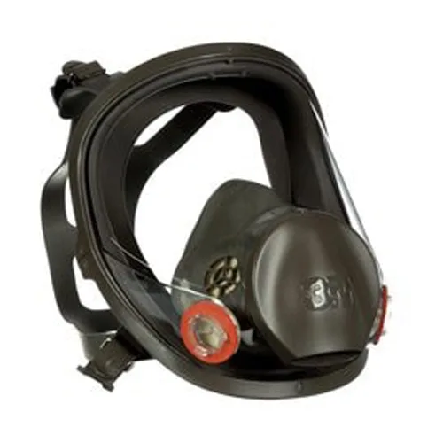 Vista 4 de 3M Safety 142-6800 - Respirador reutilizable de mascarilla completa, color gris, mediano