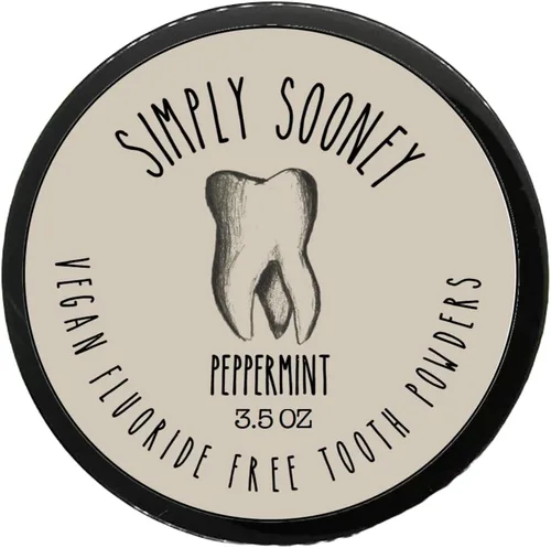 Vista 4 de Polvo de dientes remineralizante vegano orgánico sin flúor fórmula de menta Tamaño de valor hasta 6 meses Suministro I Blanqueamiento natural I