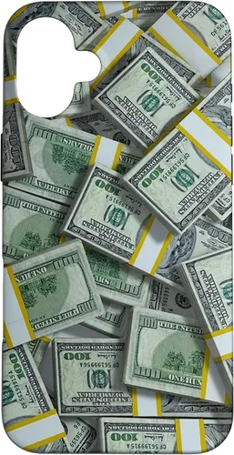 Vista 23 de Pile Money Finance Currency 100 Dollar Stacks Bill s Success Case para iPhone 17