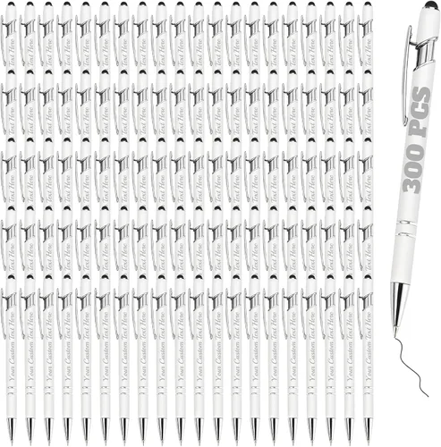 Vista 63 de Bolígrafos personalizados a granel 10 con nombre, grabados con punta de lápiz, bolígrafos de bola personalizados de escritura suave, regalos