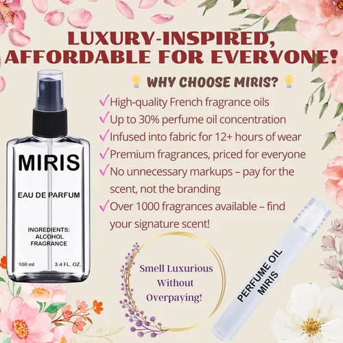 Vista 2 de MIRIS Feromonas - Perfume para mujeres, 3.4 fl oz (100 ml)