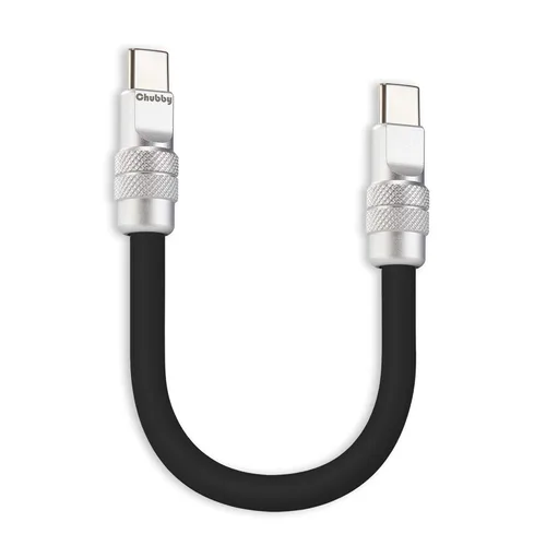 Vista 50 de chubbycable Cable corto USB C a C de 240 W, color naranja, 20 pulgadas Para iPhone 18/17/16/15 Series, MacBook Pro/Air, Galaxy S26/S25/S24, cable