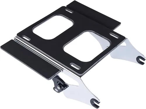 Vista 8 de Advanblack Soporte desmontable de montaje para maletero de dos ruedas, compatible con Harley Touring Street Glide Road King Electra Glide 2009