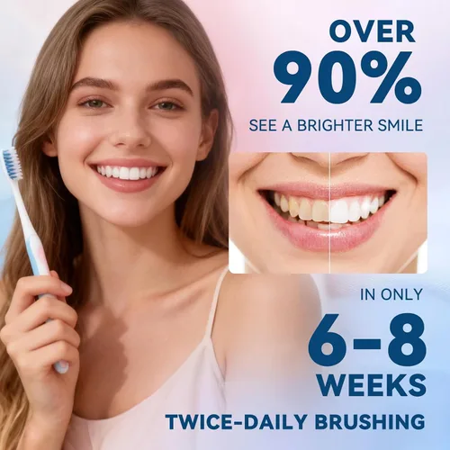 Vista 6 de Pasta dental blanqueadora de niacinamida, pasta dental blanqueadora intensiva de niacinamida, aliento fresco, mejora la salud de las encías, sin