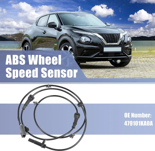 Vista 2 de uxcell Sensor de velocidad de rueda delantera izquierda derecha ABS Sensor No.479101KA0A apto para Nissan Juke 1.6L CVT 2WD BASE 2011-2017 Wheel