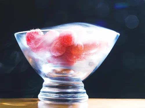 Vista 5 de Barski Vaso - Pies - Cuenco - para Postre - Helado - Salsas - Bocadillos - Caramelos - Frutas - Con Base Transparente - 5" Diámetro - Fabricado