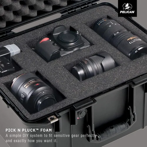 Vista 9 de Estuche con espuma (negro) Pelican 1200