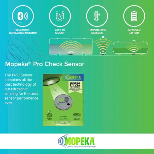 Vista 3 de Mopeka Sensor Pro Check – Indicador de nivel de sensor magnético de tanque de propano inalámbrico – Medidor de presión de tanque de gas propano
