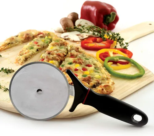 Vista 5 de Norpro 110 Grip-EZ Products descorazonador de manzanas, Cortapizzas, Negro