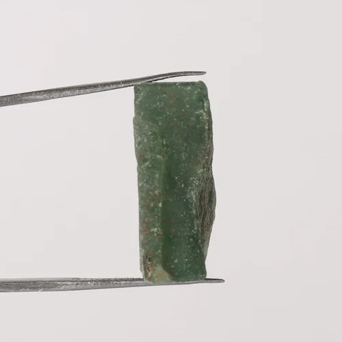 Vista 3 de Piedra de cristal curativa de jade verde africano áspero natural 57.10 Ct