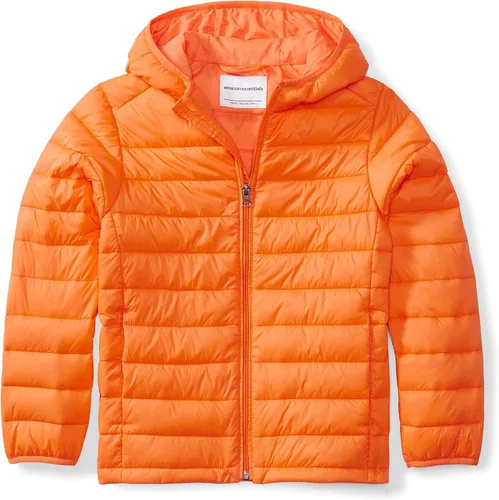 Vista 12 de Amazon Essentials Chaqueta acolchada con capucha ligera y resistente al agua para niños y niños pequeños, con aislamiento