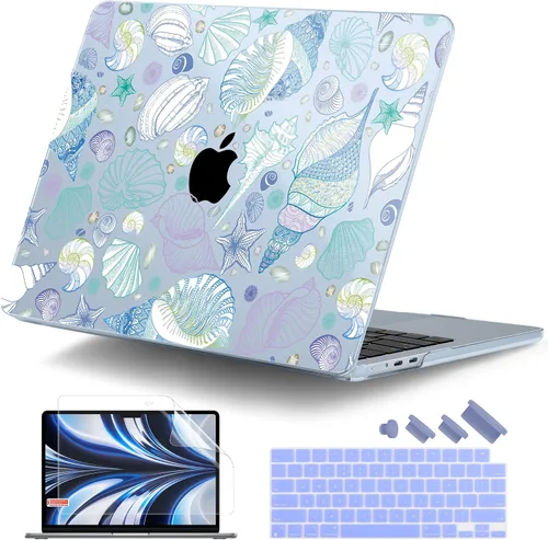 Vista 10 de [Usado] DONGKE Funda para MacBook Air M4 de 13.6 pulgadas 2025 2024 2023 2022 Modelo A3240 A3113 A2681 M3 M2 Chip, carcasa rígida de plástico