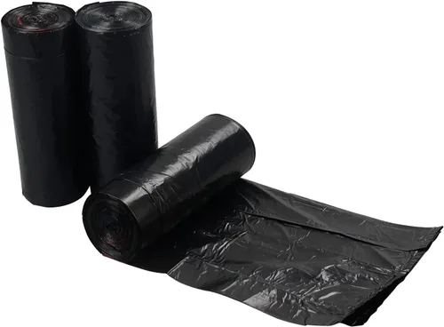 Vista 8 de Bolsas de basura con cordón de 5 galones (negro, 115 unidades/3 rollos)