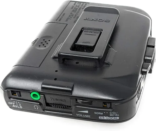 Vista 2 de Sony Corp. Sony Mecanismo anti-balanceo Sony Walkman FM/AM AVLS WM-FX101 Reproductor de cinta de casete de radio modelo # WM-FX101