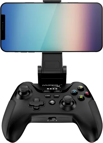 Vista 8 de HyperX Embrague - Controlador de juegos para Android y PC, juegos en la nube y móviles, Bluetooth, inalámbrico de 2.4 GHz, conexión con cable USB-C
