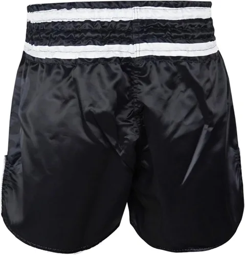 Vista 3 de Nyna Combat Muay Thai Shorts MMA Pantalones cortos para entrenamiento de lucha para artes marciales para hombres y mujeres