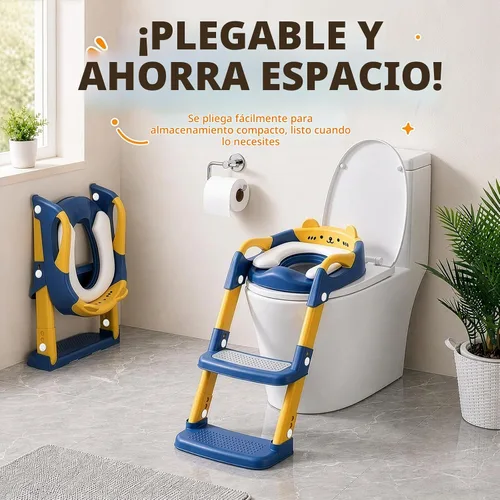 Vista 7 de Orzbow Potty Training Seat with Step Stool, Adjustable Height, Anti-Slip