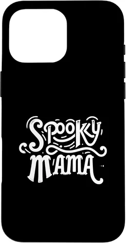 Vista 19 de Spooky Mama Halloween Mom Season Bat Mommy Parent Case for iPhone 16