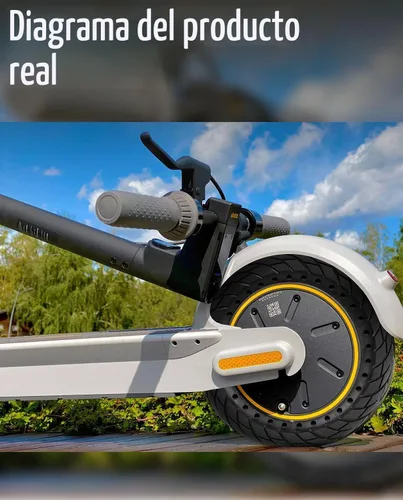 Vista 7 de Neumático Sólido para Scooter Eléctrico de 10 x 2.5 Pulgadas 60/70-6.5 Compatible con Ninebot Max G30P G30LP~Gotrax G5 G6~Hiboy Max 3~Hover 1 1