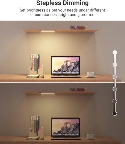 Vista 7 de Lyridz Luces recargables para debajo del gabinete con sensor de movimiento ajustable de 90 grados, luces LED inalámbricas de armario de 1500 mAh
