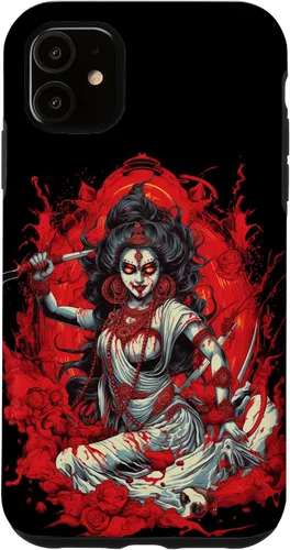 Vista 8 de iPhone 16 Kali Goddess of Death, Time and Doomsday Hindu God Occult Case