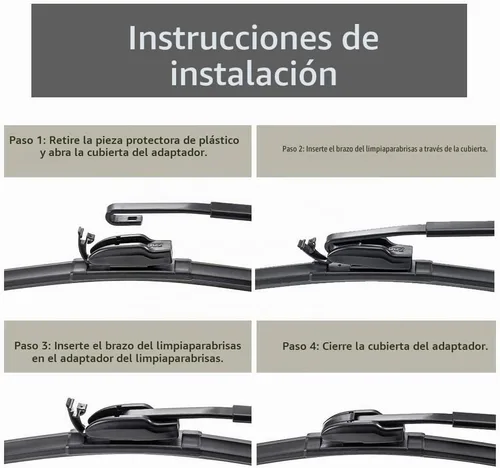 Vista 3 de Escobillas de limpiaparabrisas delantero para Ford Fusion 2013-2020 de 28 y 28 pulgadas