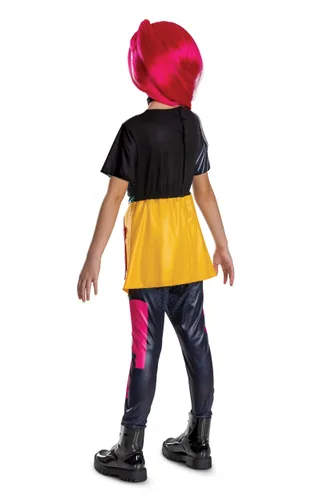 Vista 5 de Peluca de Disfraz de Mira de KPop Demon Hunters para Niña Multicolor
