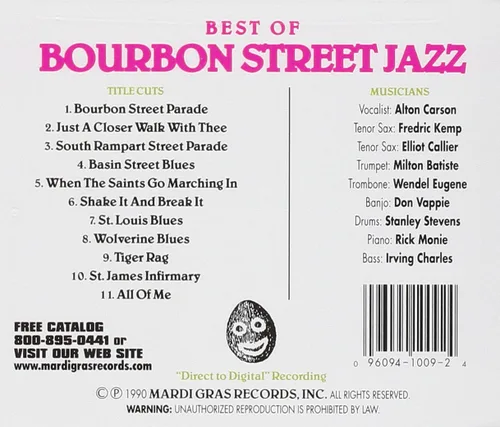 Vista 2 de Best of Bourbon St.Jazz Various