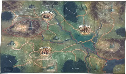 Vista 2 de Folklore - Mapa mundial de tela de gran