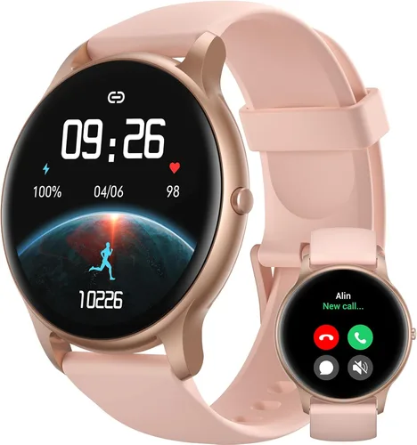 Vista 11 de Reloj inteligente Parsonver para hombres y mujeres (responder/hacer llamadas), pantalla HD, rastreador de fitness IP68 resistente al agua con más