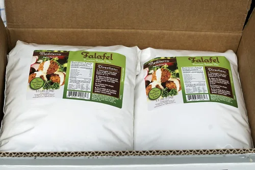 Vista 4 de Mezcla Falafel de elección de los restaurantes (22 libras. rinde 1,300 bolas o 168 hamburguesas)