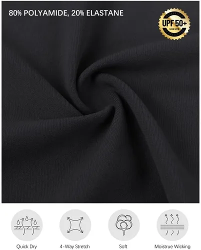 Vista 5 de SANTINY Falda pantalón de golf de 16 pulgadas para mujer, bolsillos con cremallera, falda de tenis de cintura alta para mujer, falda deportiva