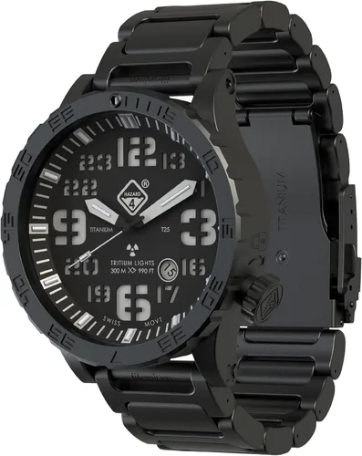 Vista 24 de HAZARD 4 Heavy Water Diver™ : Titanium Tritium Dive-Watch
