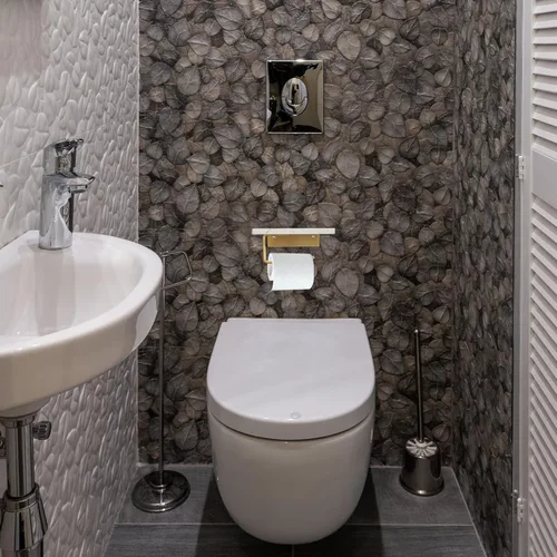 Vista 7 de Angoily Soporte para toallas de papel, estante de almacenamiento de baño, estante de baño pequeño, almacenamiento de toallas para baño pequeño