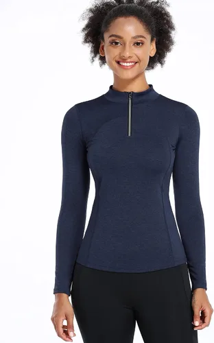 Vista 2 de CADMUS Women's Compression Long Sleeve Shirts for Hiking Running Dry Fit Tights
