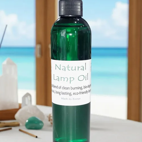 Vista 4 de Aceite de lámpara natural, aceite de lámpara biodegradable, aceite de lámpara ecológico, aceite de lámpara sin parafina, aceite de lámpara