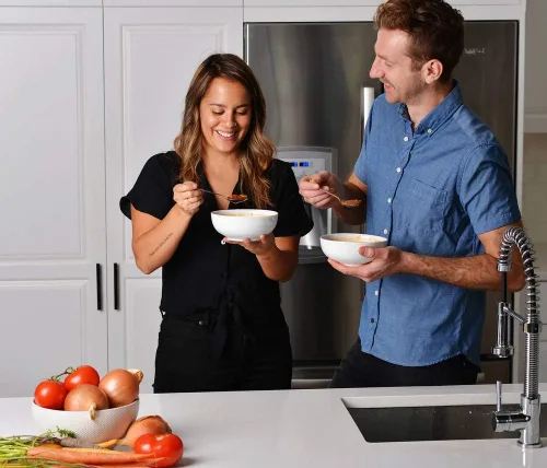 Vista 7 de True Primal Sopa orgánica de carne de res y champiñones, lista para comer, sin gluten, paleo, carne de res alimentada con pasto, Whole30, Keto, AIP