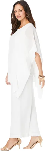 Vista 4 de Jessica London - Conjunto de pantalones para mujer (talla grande, 2 unidades)