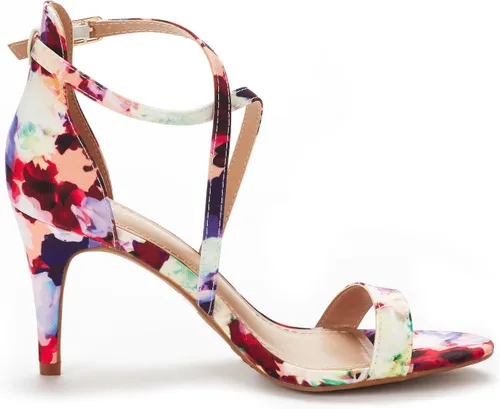 Vista 3 de DREAM PAIRS - sandalias abiertas de tacón aguja para mujer Dolce Fashion