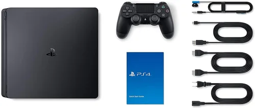 Vista 4 de PS 4 Slim Seyted Upgraded 2TB Console with Wireless Controller Jet Black