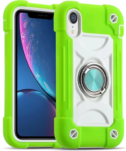 Vista 13 de MARKILL Compatible con iPhone Se3/iPhone Se2, Funda para iPhone 6/6S, Funda para iPhone 7/iPhone 8 de 4.7 Pulgadas con Soporte Anular, Funda