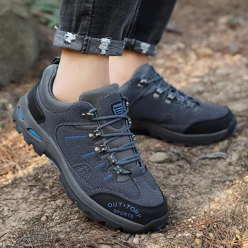 Vista 7 de GWTAECH Botas con punta de acero para hombre, botas de seguridad impermeables, construcción indestructible, a prueba de pinchazos, ligeras