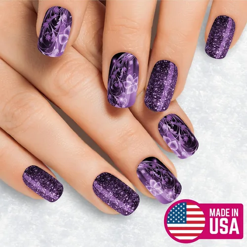 Vista 6 de Mia Secret Colección de polvos acrílicos GLITTER (12 piezas) Colección de polvos para arte de uñas con 12 colores únicos, fabricado en Estados Unidos